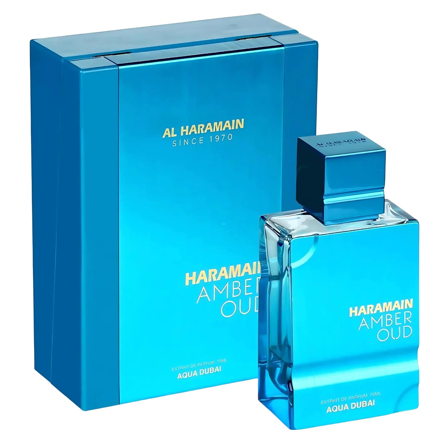 AL HARAMAIN - Amber Oud Aqua Dubai Extrait de Parfum 100ML (hombre)