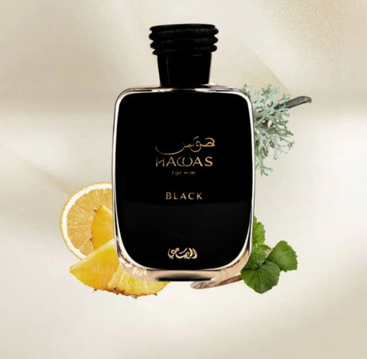 RASASI -Hawas Black (hombre)